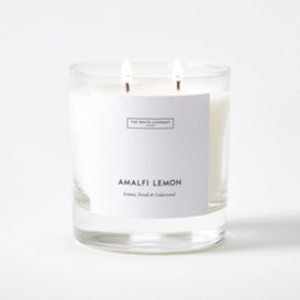 Amalfi Lemon 2 Wick Candle - Fresh and Uplifting Scent
