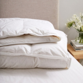 The White Company Duck Feather & Down Duvet - 4.5 Tog, No Colour, Size: Double