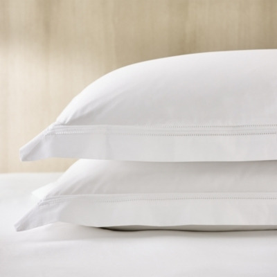 Luxurious Harper Oxford Pillow Case in White - Standard Size - image 1