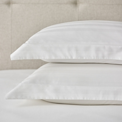 Emmerson Oxford Pillowcase – Single, White, Standard - image 1