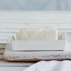 Newcombe White Ceramic Soap Dish - Keep Your Basin Clutter-Free