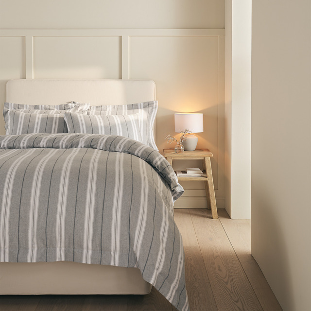 The White Company Arran Stripe Duvet Cover