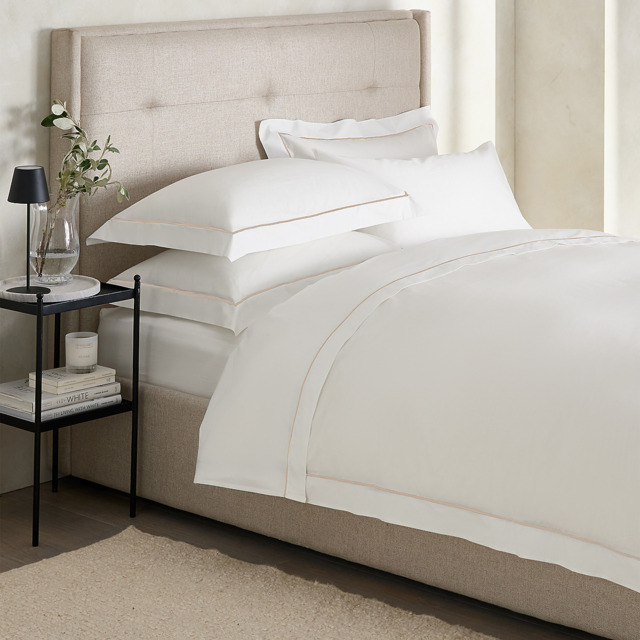 The White Company Savoy Egyptian Cotton Duvet Cover