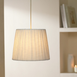 The White Company Addison Tapered Ceiling Shade, White, Size: One Size - thumbnail 1