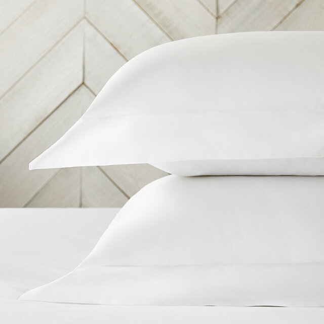 The White Company Symons Double Row Cord Oxford Pillowcase - Single
