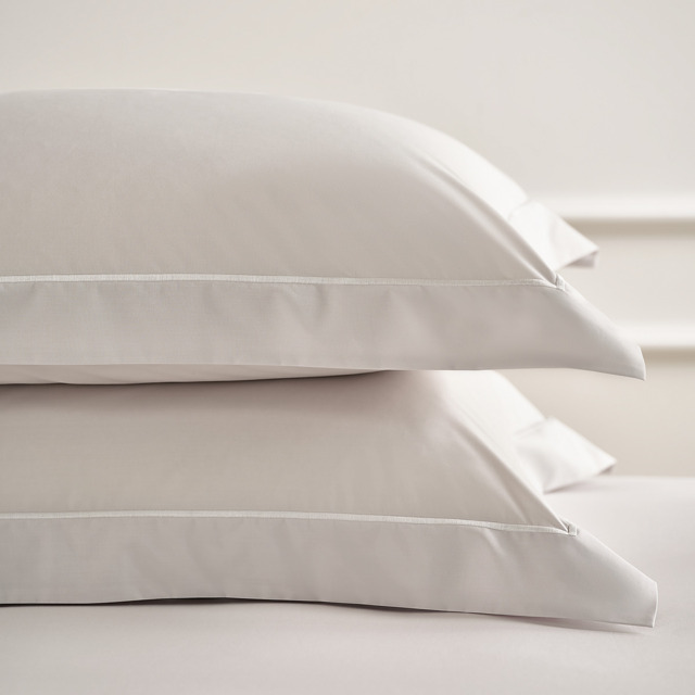 The White Company Savoy Egyptian Cotton Oxford Pillowcase - Single