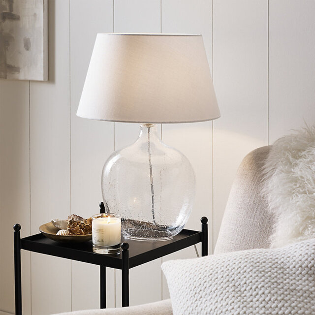 The White Company St Ives Table Lamp , Clear, Size: One Size - image 1