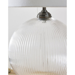 The White Company Overton Table Lamp, Clear, Size: One Size - thumbnail 2