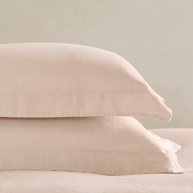 The White Company Pure Linen Oxford Pillowcase - Single
