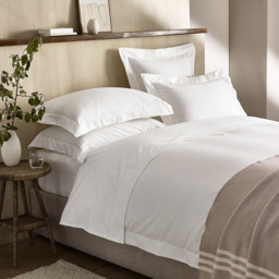 The White Company Velvet Touch Brushed Cotton Duvet Cover