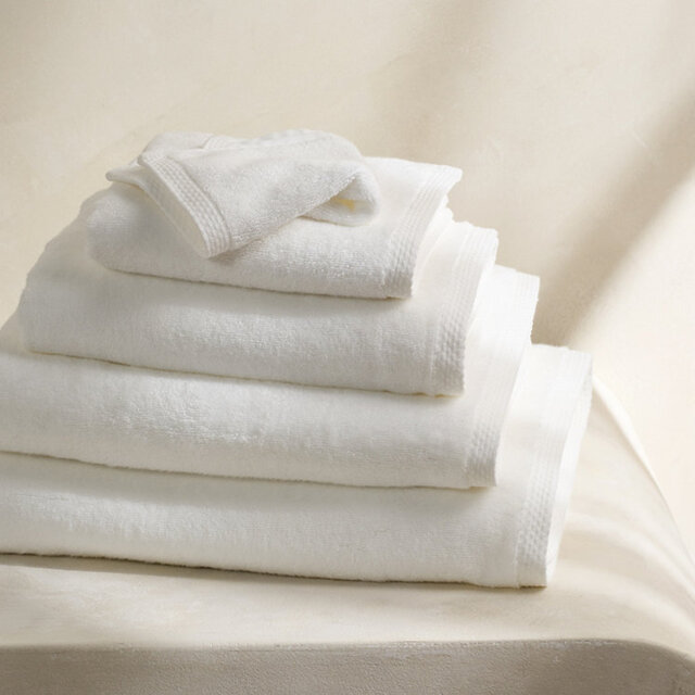 The White Company Cotton and Modal Blend Towels