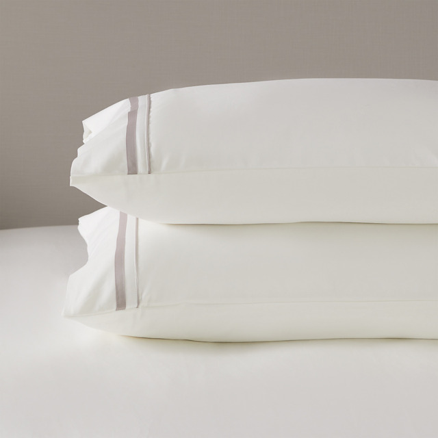 The White Company Cavendish Classic Pillowcase - Single