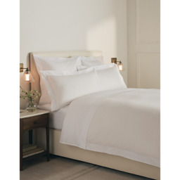 The White Company Symons Percale Duvet Cover - thumbnail 2