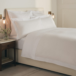 The White Company Symons Percale Duvet Cover - thumbnail 1