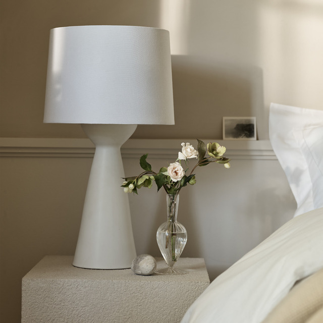 The White Company Morham Table Lamp, Soft White, Size: One Size - image 1