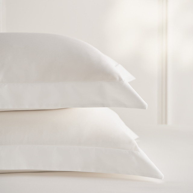 The White Company Amala Giza Egyptian Cotton Oxford Pillowcase