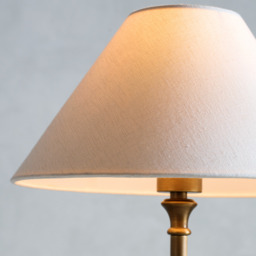 The White Company Harris Table Lamp - Antique Brass, White/Antique Brass, Size: One Size