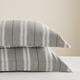 The White Company Arran Stripe Oxford Pillowcase - Single