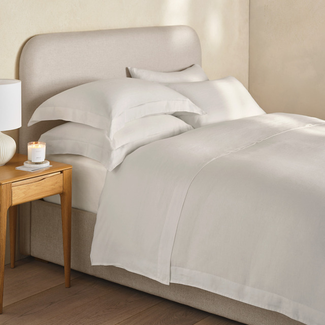 The White Company Pure Linen Duvet Cover