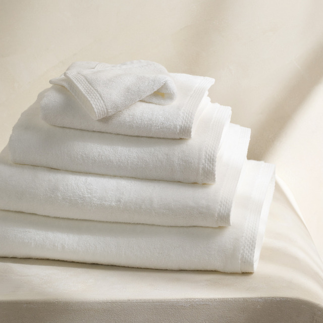 The White Company Cotton and Modal Blend Towels