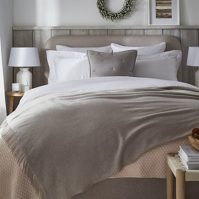 The White Company Cashmere Throw