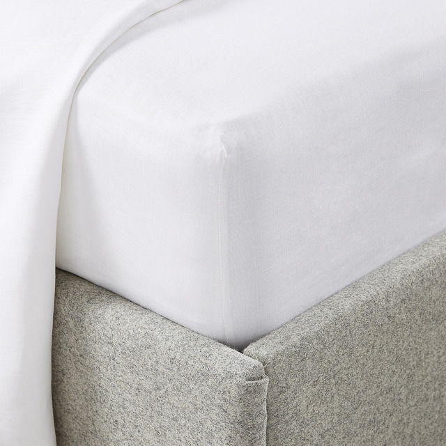 The White Company Santorini Linen Deep Fitted Sheet