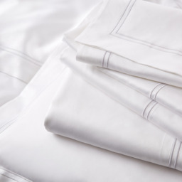 The White Company Symons Double Row Cord Flat Sheet