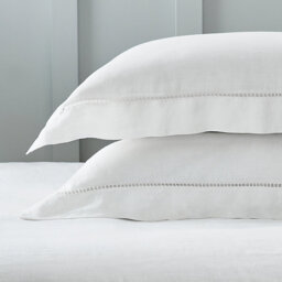 The White Company Santorini Linen Oxford Pillowcase - Single