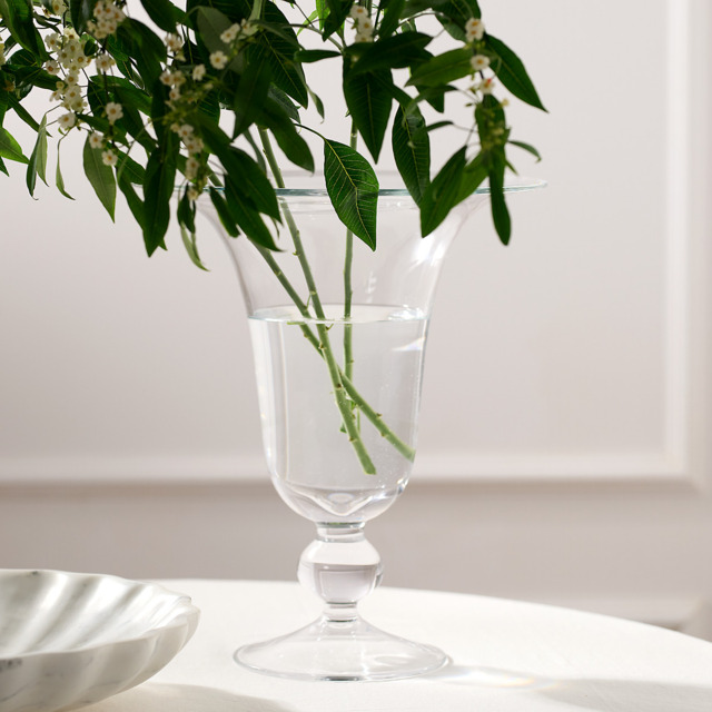 The White Company Lila Vase, Clear, Size: One Size - image 1