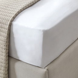The White Company Egyptian Cotton Silk Deep Fitted Sheet