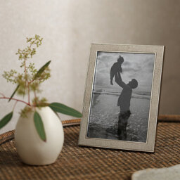 "The White Company ""Classic Textured Frame - 5x7\"", Cream, Size: One Size"""