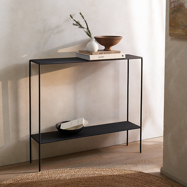 The White Company Marton Console Table, Black, Size: One Size - image 1