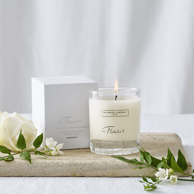 The White Company Flowers Signature Candle, No Colour, Size: One Size - image 1