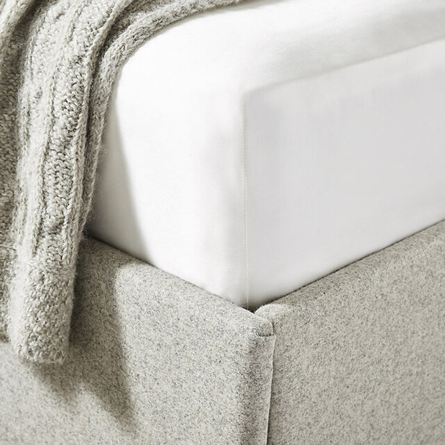 The White Company Audley Pure Silk Deep Fitted Sheet