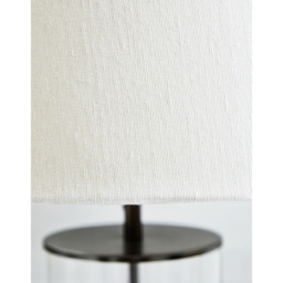 The White Company Pimlico Table Lamp, Black/Clear, Size: One Size - thumbnail 2