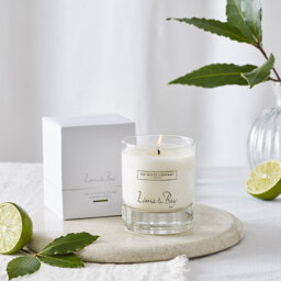 The White Company Lime & Bay Signature Candle, No Colour, Size: One Size