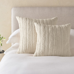 The White Company Napier Cushion