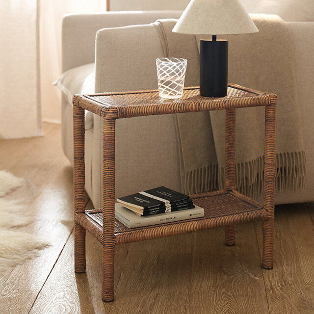 The White Company Cartmel Sofa Side Table, Natural, Size: One Size - image 1