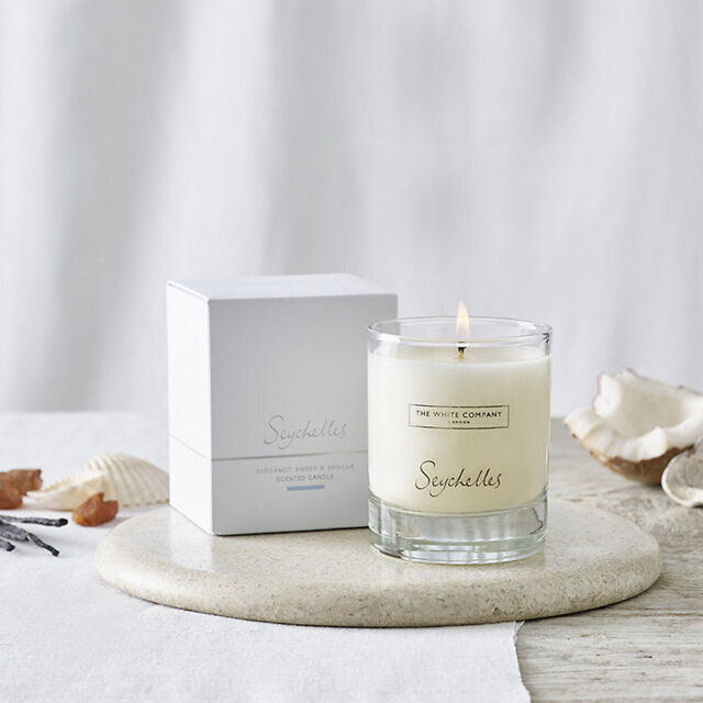 The White Company Seychelles Signature Candle, No Colour, Size: One Size - image 1