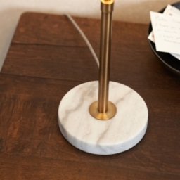 The White Company Mortimer Table Lamp, Antique Brass, Size: One Size - thumbnail 2