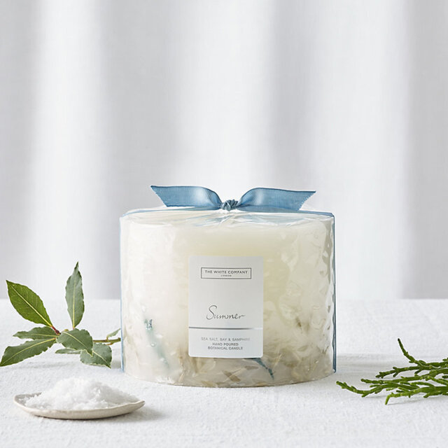 The White Company Summer Botanical Candle - Large, No Colour, Size: One Size - image 1