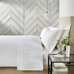 The White Company Cambridge Stripe Duvet Cover