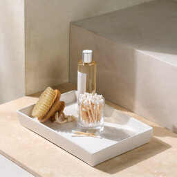 The White Company Morston Tray, White, Size: One Size - thumbnail 1