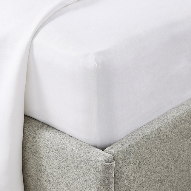 The White Company Santorini Linen Deep Fitted Sheet