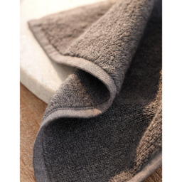 The White Company Charcoal Face Cloths - Set of 3, Charcoal, Size: Face Cloth - thumbnail 2