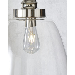 The White Company Aldeburgh Ceiling Light - Extra Large, Clear, Size: One Size - thumbnail 2