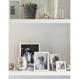 The White Company Mother of Pearl Photo Frame - 3x3”, White, Size: One Size - thumbnail 2