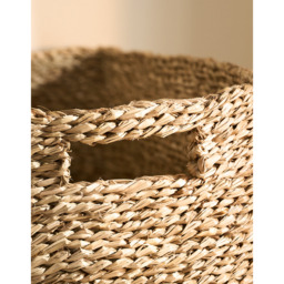 The White Company Rectangular Storage Basket, Natural, Size: One Size - thumbnail 2