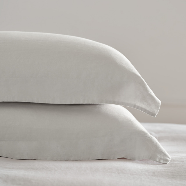 The White Company Pure Linen Oxford Pillowcase - Single