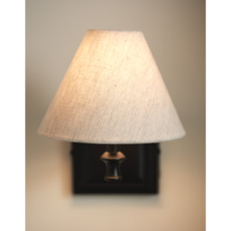The White Company Harris Rechargeable Wall Light - Black, Natural/Black, Size: One Size - thumbnail 2